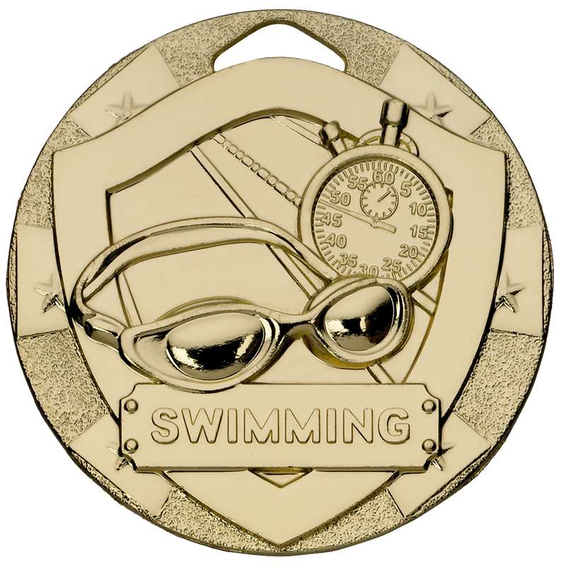 SWIMMING MINI SHIELD MEDAL