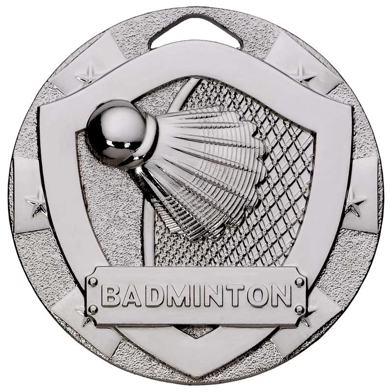 BADMINTON MINI SHIELD MEDAL
