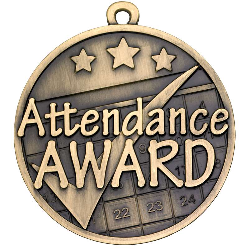ATTENDANCE AWARD MEDAL