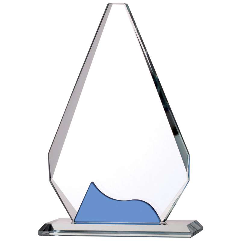 BLUE CLEAR GLASS AWARD