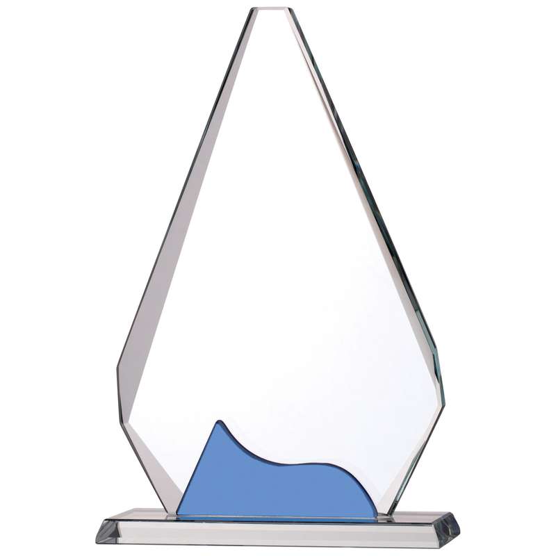 BLUE CLEAR GLASS AWARD