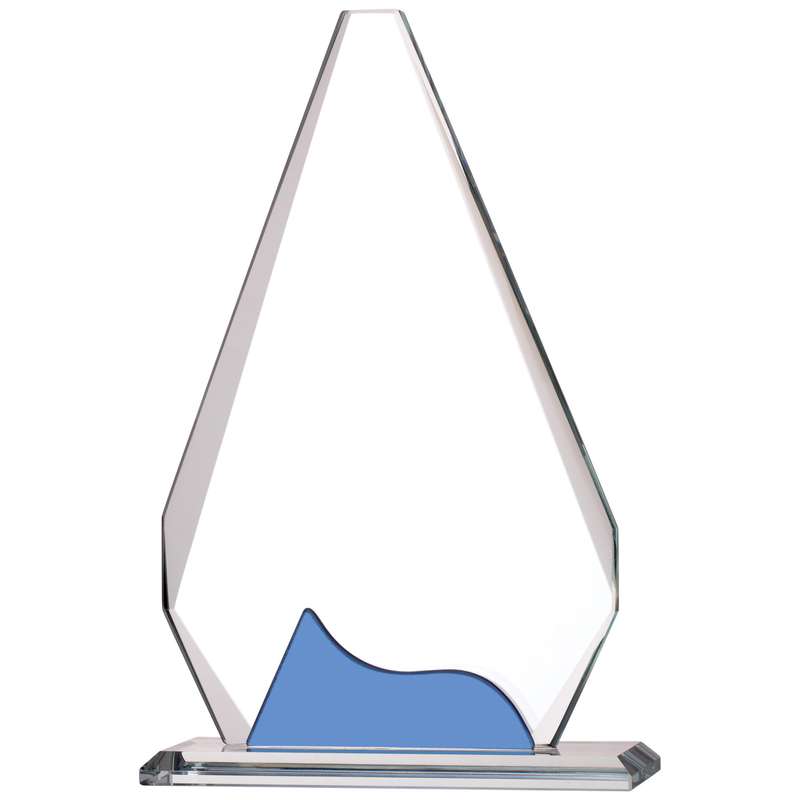 BLUE CLEAR GLASS AWARD