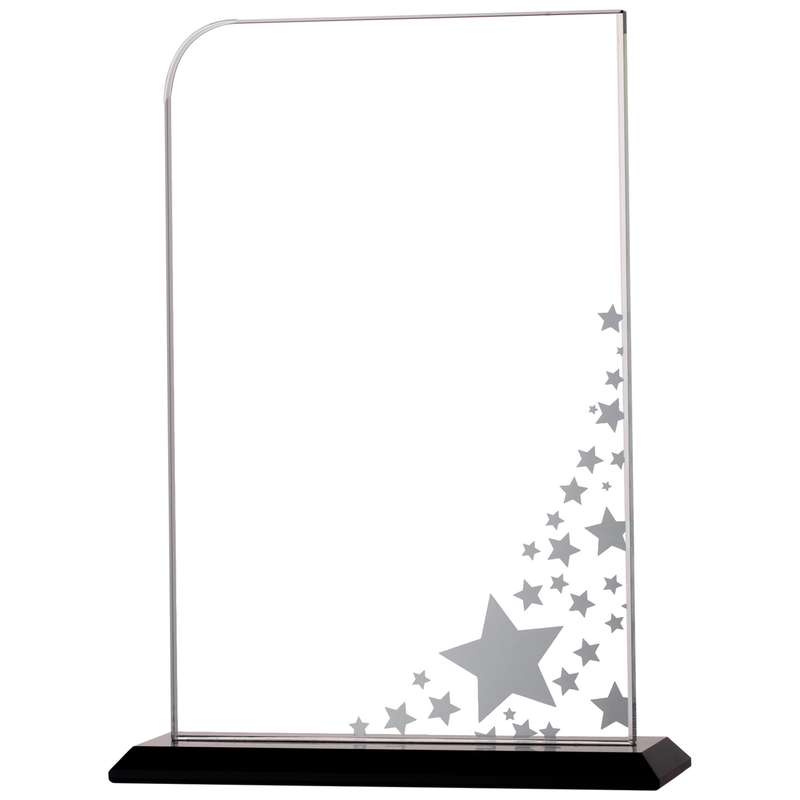 CLEAR GLASS STARS AWARD