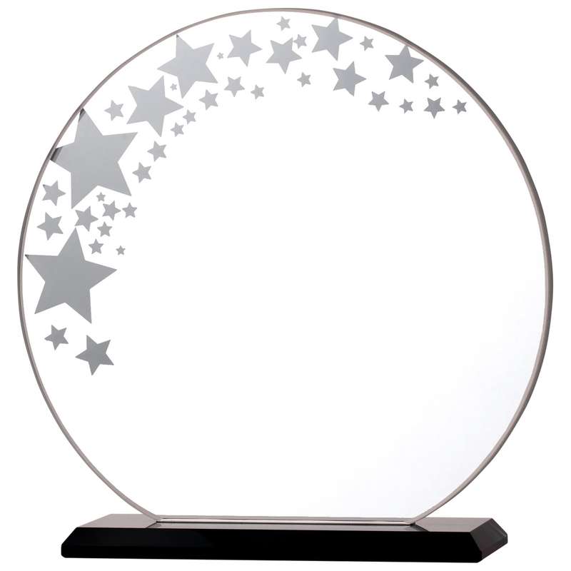 CLEAR GLASS STARS AWARD