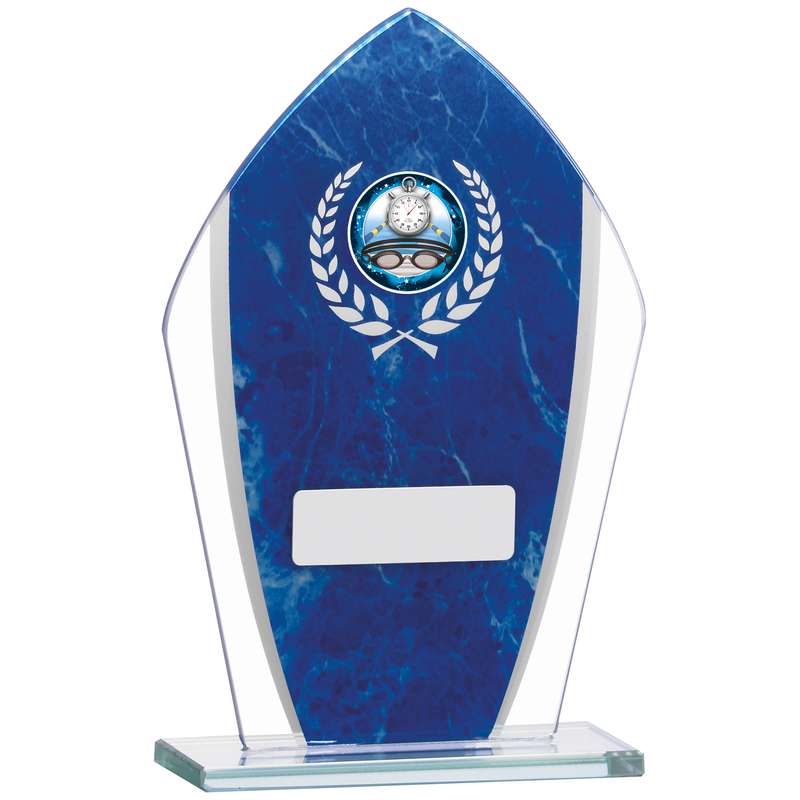 BLUE MARBLE MIRRORED GLASS AWARD
