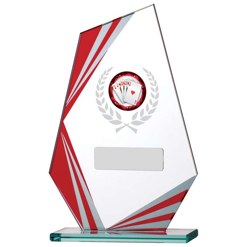 RED CLEAR GLASS AWARD