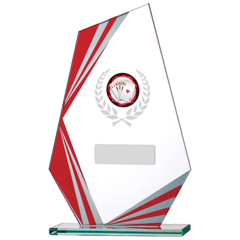 RED CLEAR GLASS AWARD