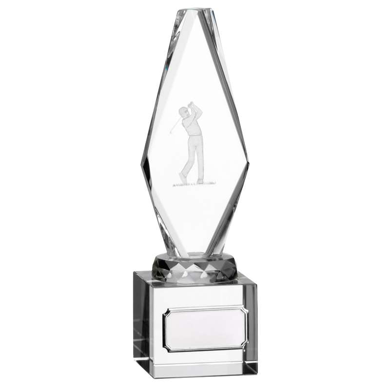 GLASS GOLF MALE PLAYER