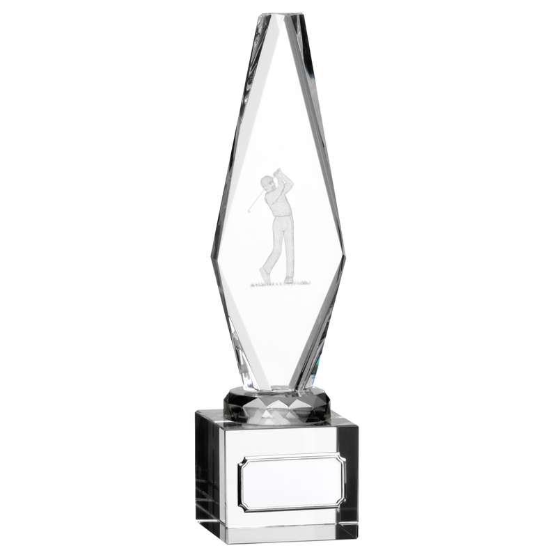 GLASS GOLF MALE PLAYER