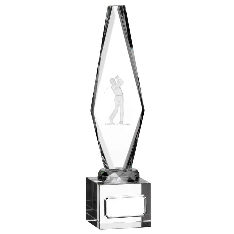 GLASS GOLF MALE PLAYER