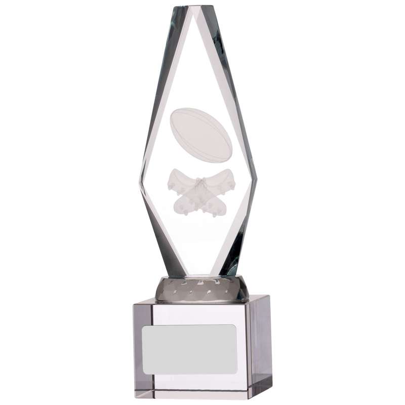 RUGBY BOOT BALL GLASS