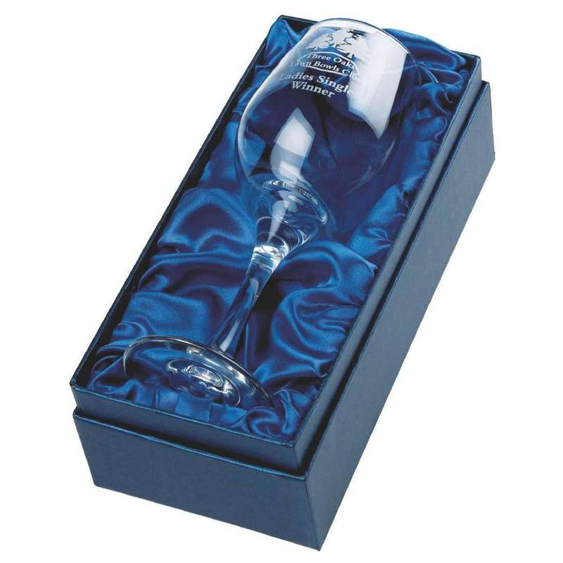 Single wine Glass (In Presentation Case) – Clear