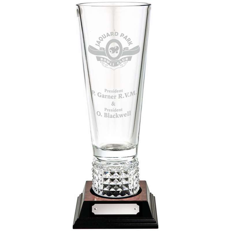 Lead Crystal Vase (VASE ONLY) – Clear