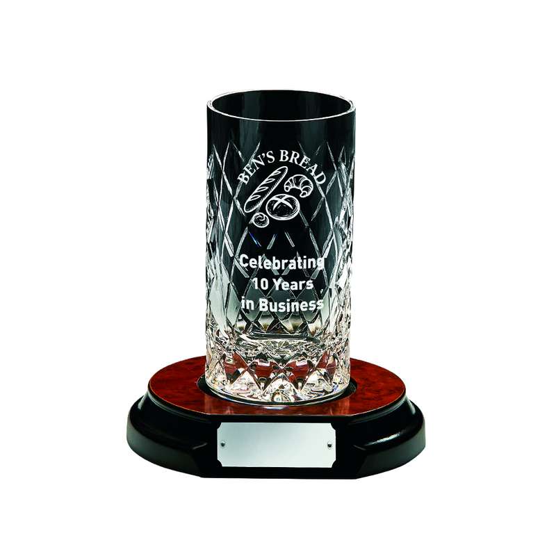 Highball Glass with Panel (GLASS ONLY) – Clear
