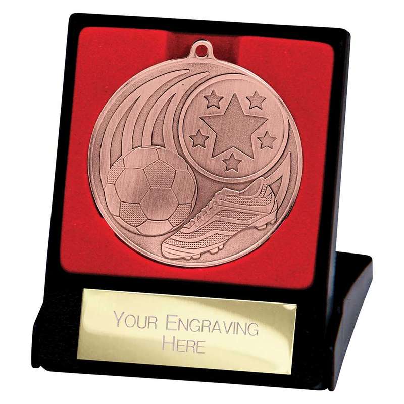 Iconic Football Medal & Box