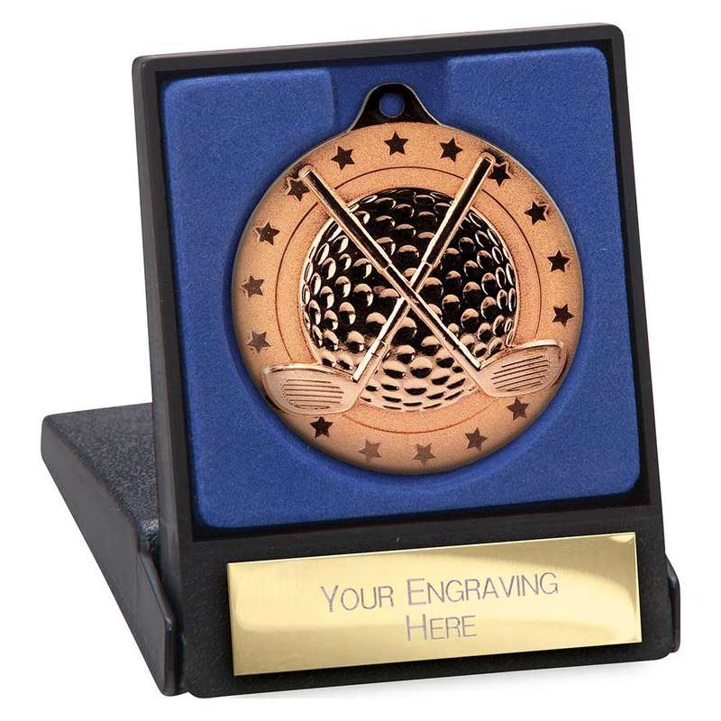 Cascade Stars Golf Medal & Box