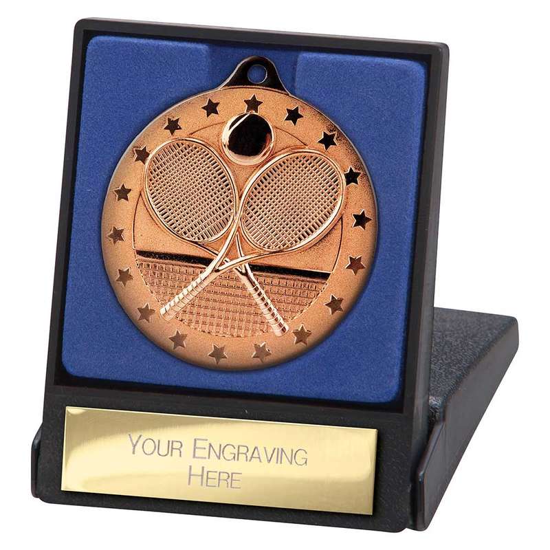 Cascade Stars Tennis Medal & Box