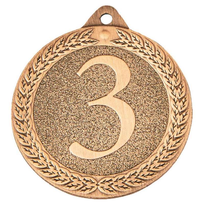 50mm Medal - Gold 1st / Silver 2nd / Bronze 3rd - Bronze