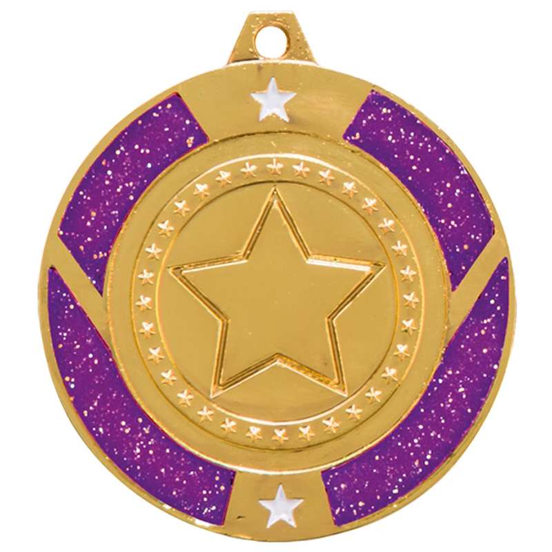 Glitter Star Medal