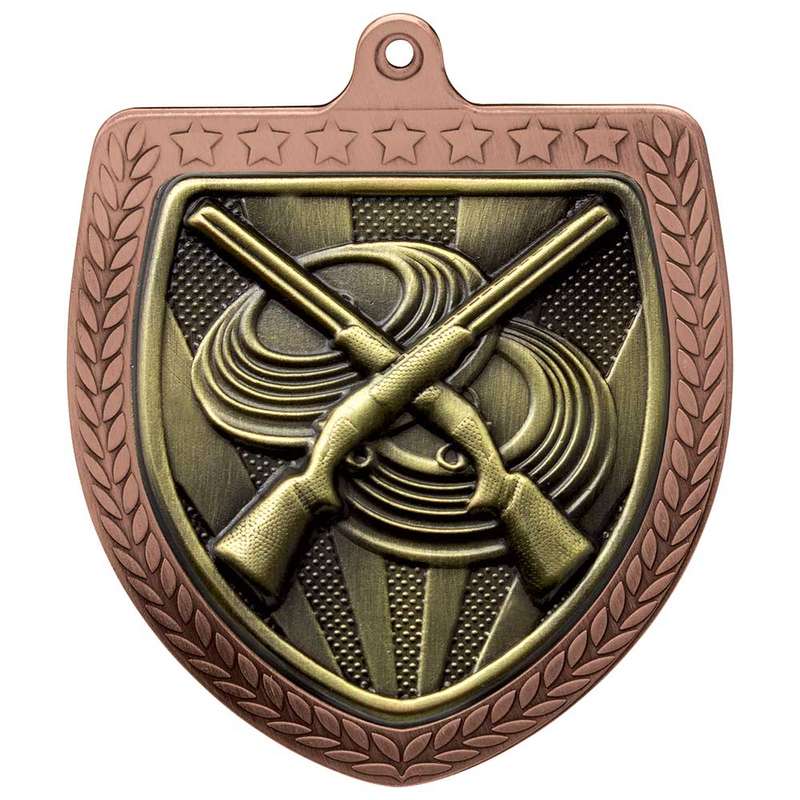 Cobra Clay Pigeon Shooting Shield Medal