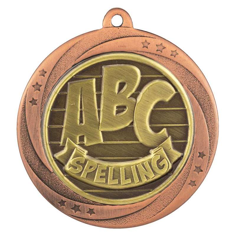 Superstar Spelling Medal