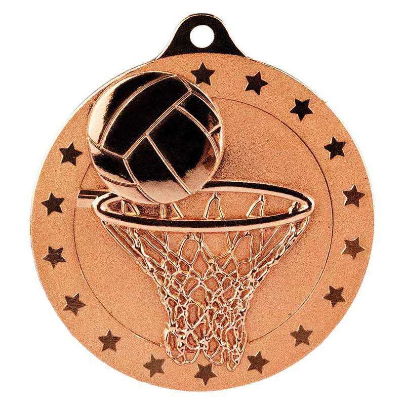 Cascade Stars Netball Medal