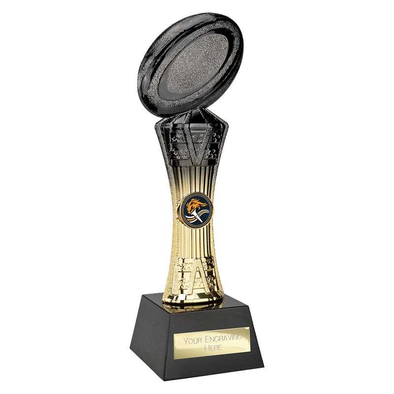 Extreme Rugby Award Carbon Black & Gold