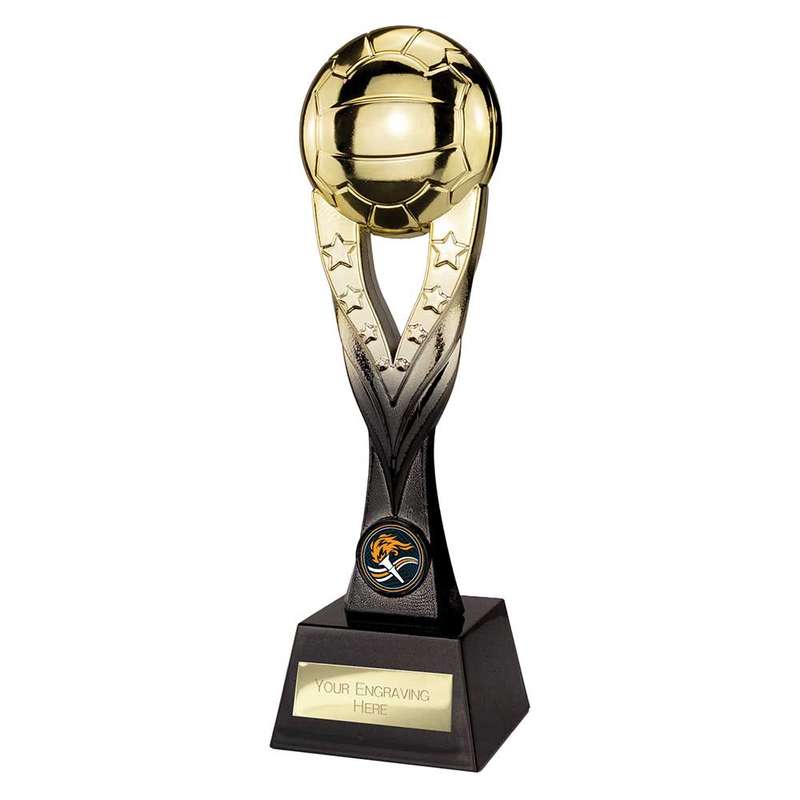 Extreme Netball Gold & Carbon Black