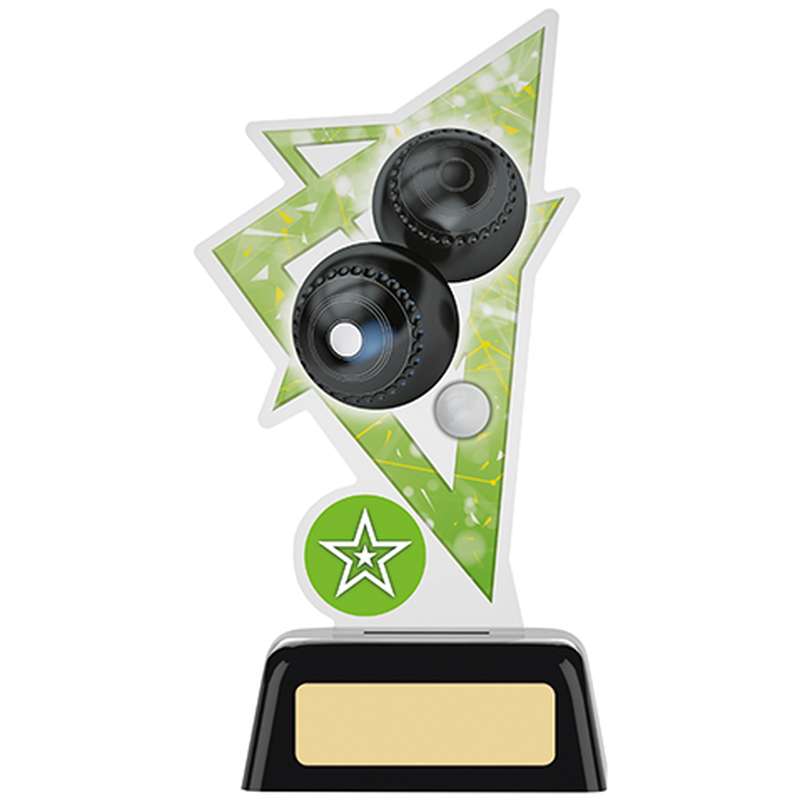 LAWN BOWLS ACRYLIC AWARD