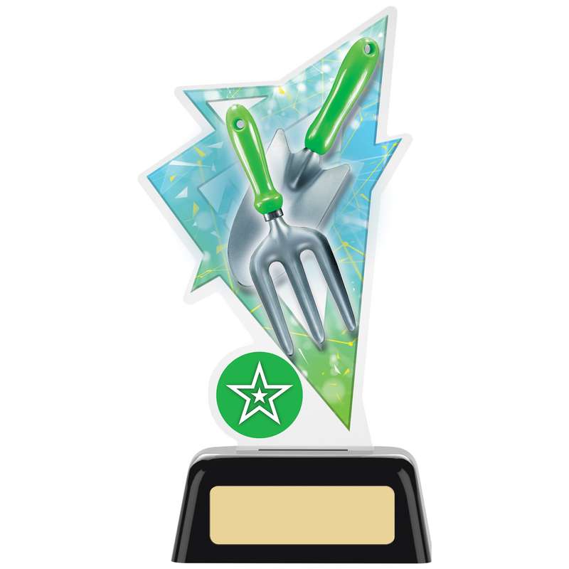 GARDENING ACRYLIC TROPHY
