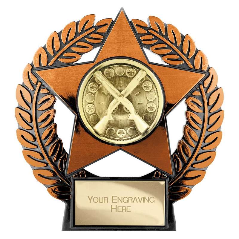 Emperor Star Clay Pigeon Plaque