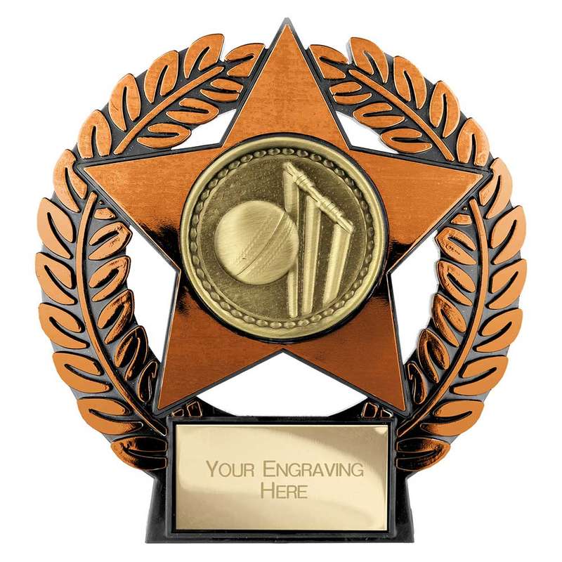 Emperor Star Cricket Plaque