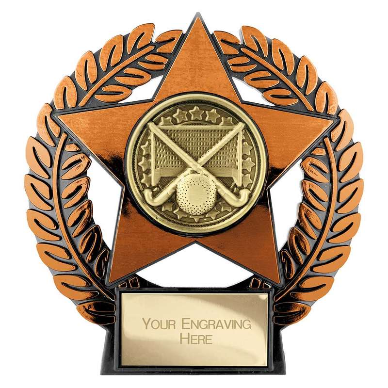 Emperor Star Hockey Plaque