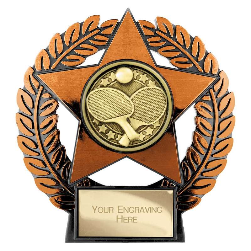 Emperor Star Table Tennis Plaque