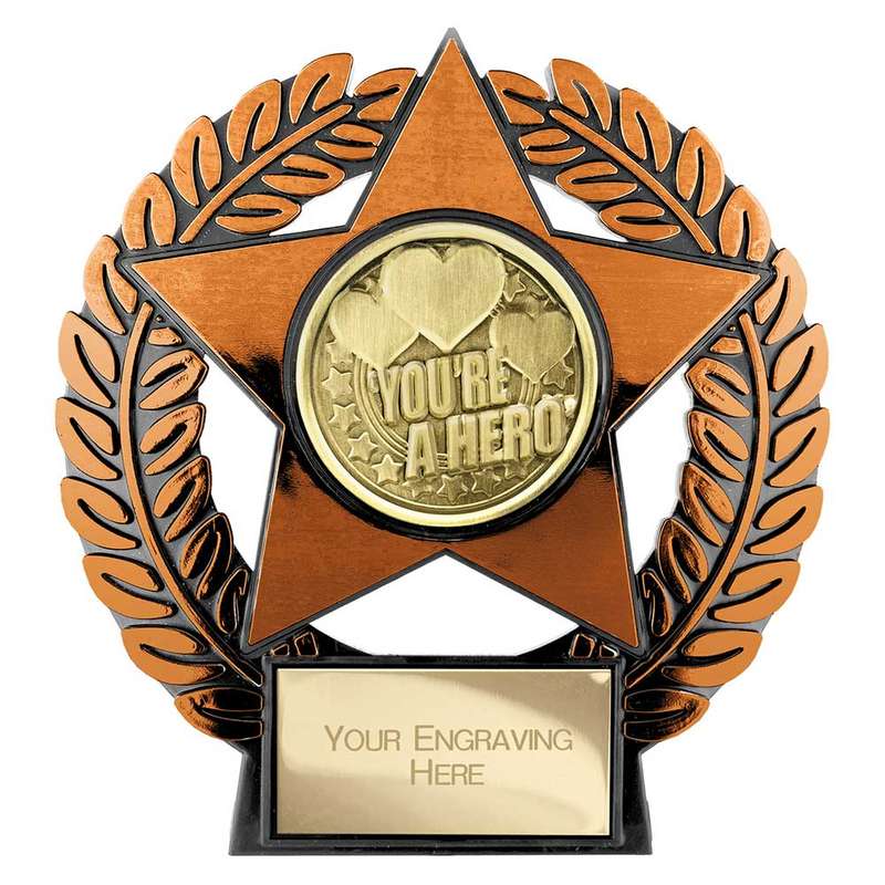 Emperor Star You’re a Hero Plaque