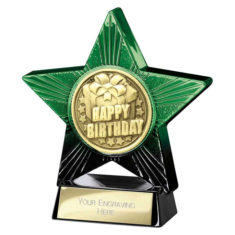 Superstar Happy Birthday Award