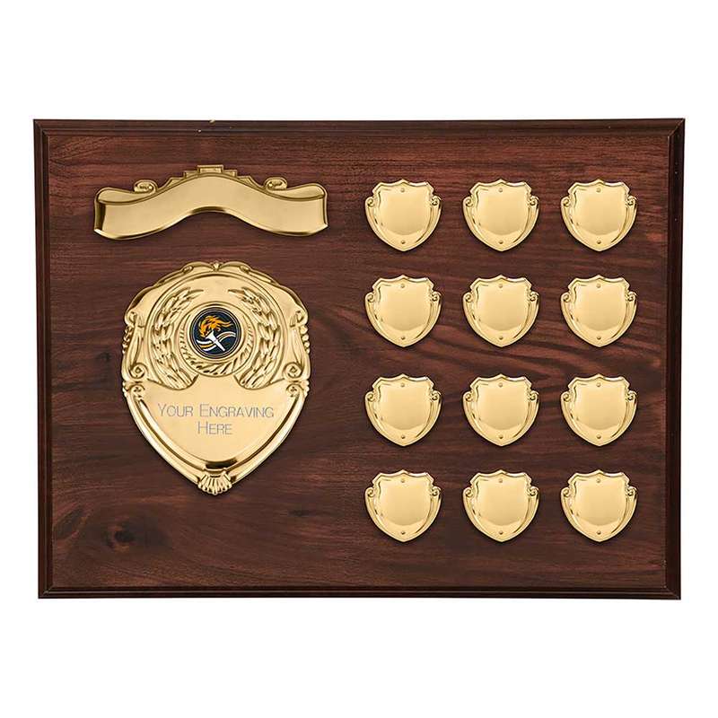 Principal Mahogany Annual Plaque