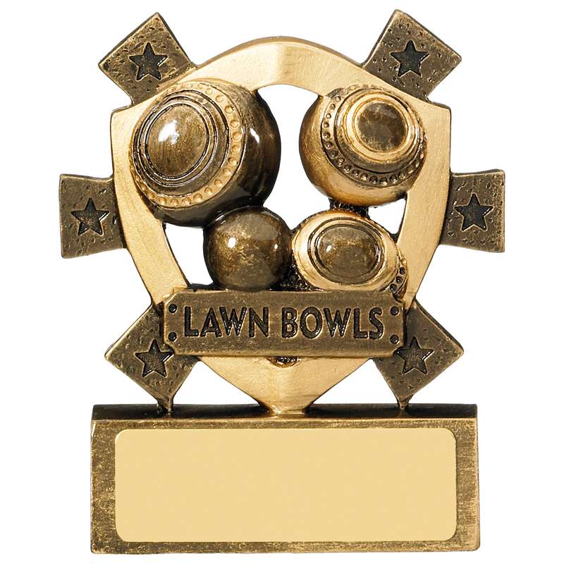 LAWN BOWLS MINI SHIELD