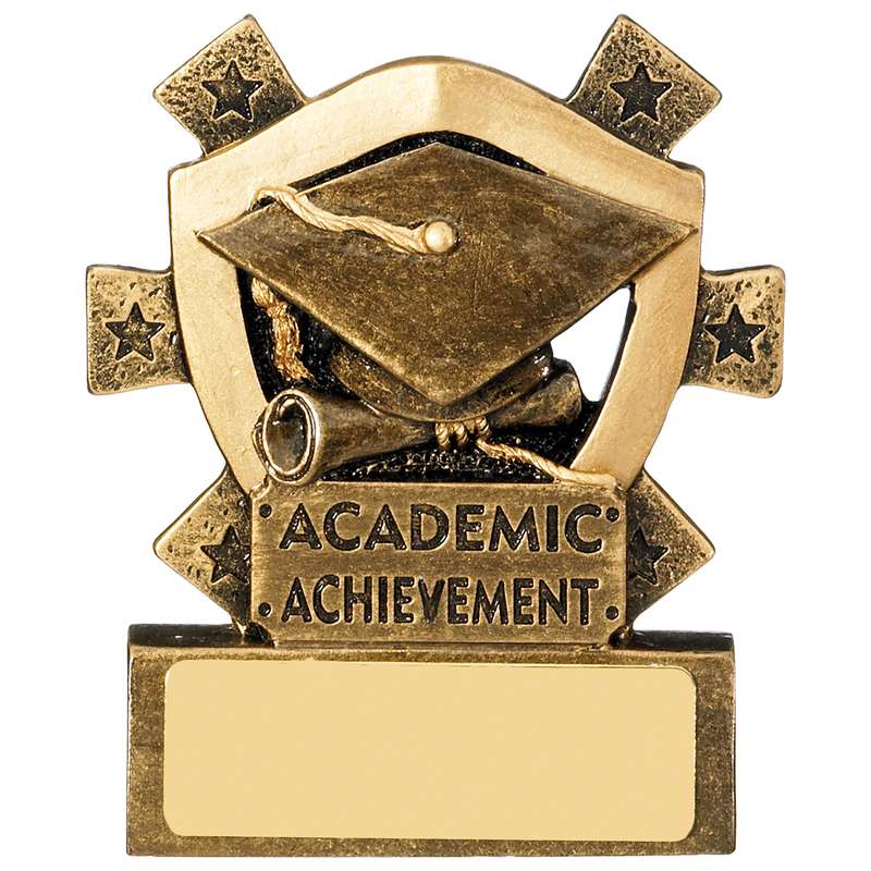ACADEMIC ACHIEVEMENT MINI SHIELD