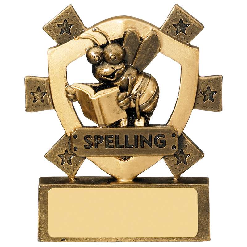 SPELLING MINI SHIELD