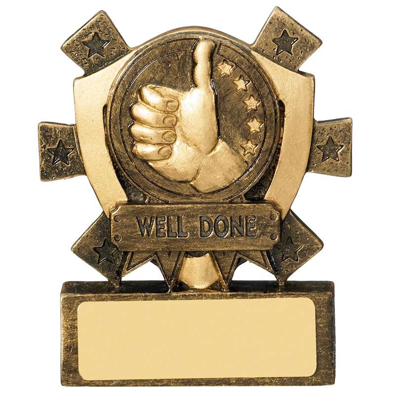 WELL DONE MINI SHIELD