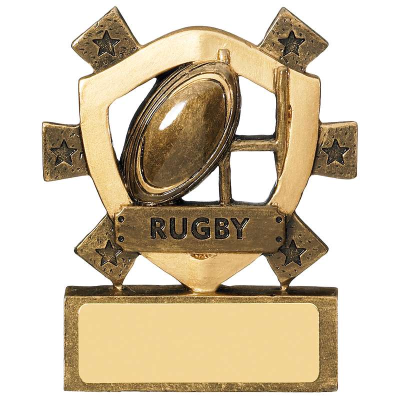 RUGBY MINI SHIELD