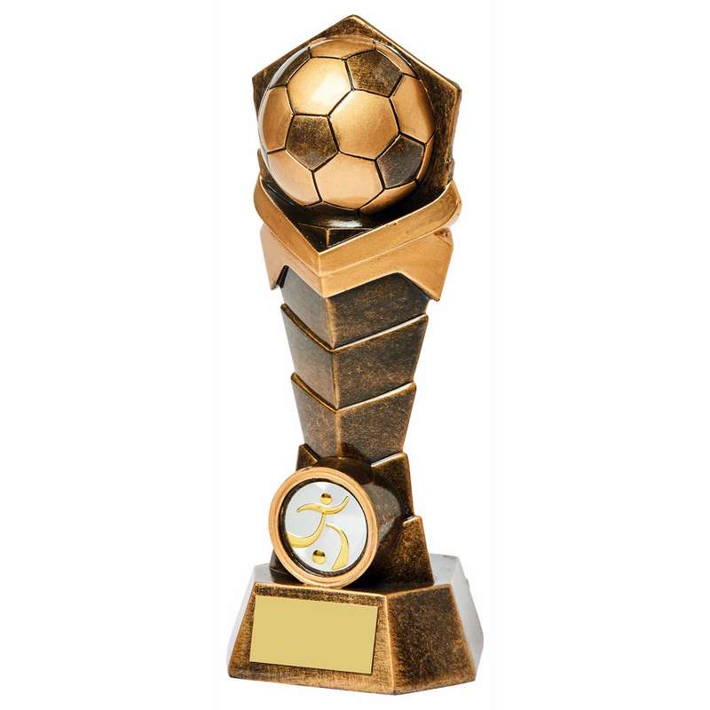 Antique Gold Football Warrior Resin – Ant Gold