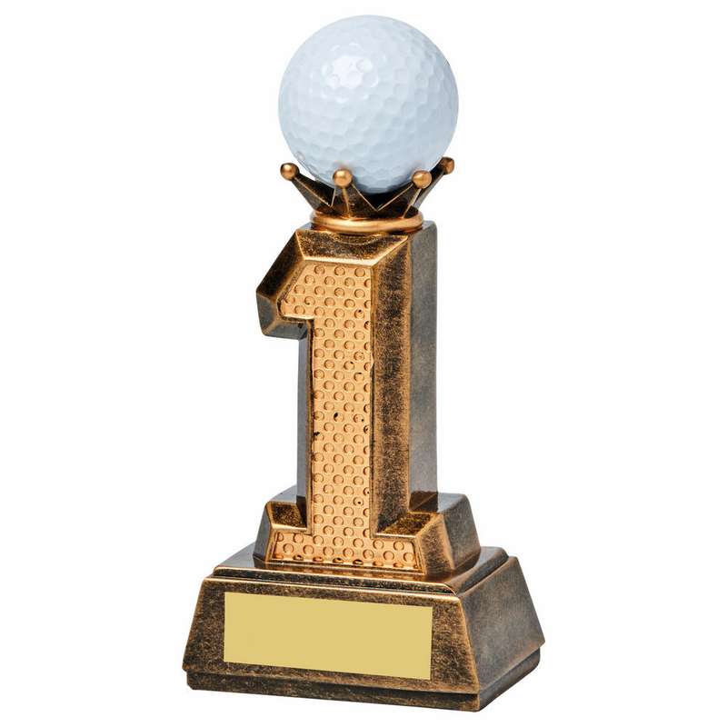 Resin Hole in One Golf Trophy (Ball not Included) – Ant Gold
