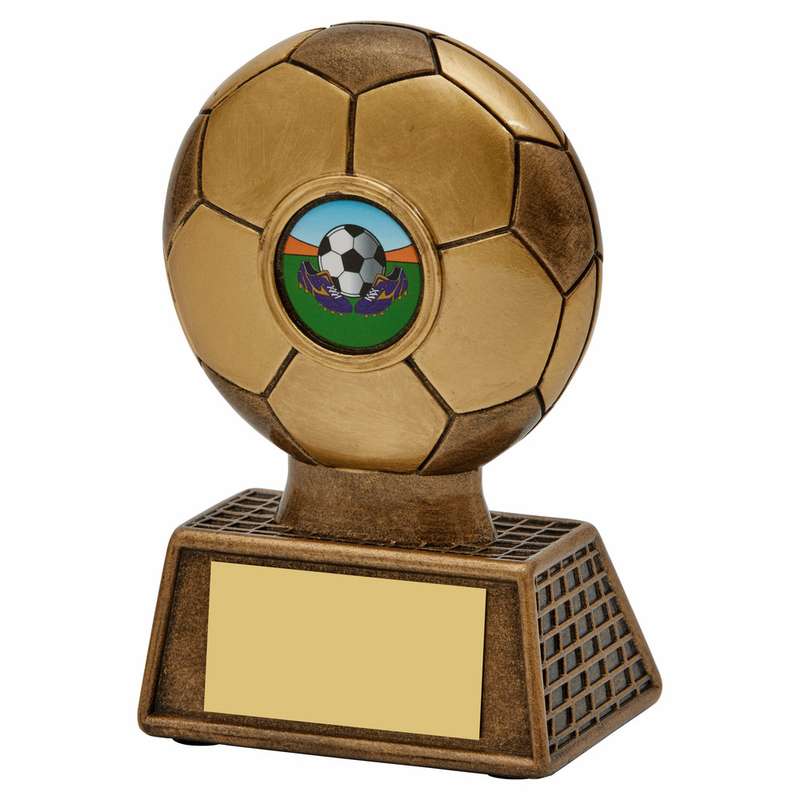 Antique Gold Resin Football – Ant Gold