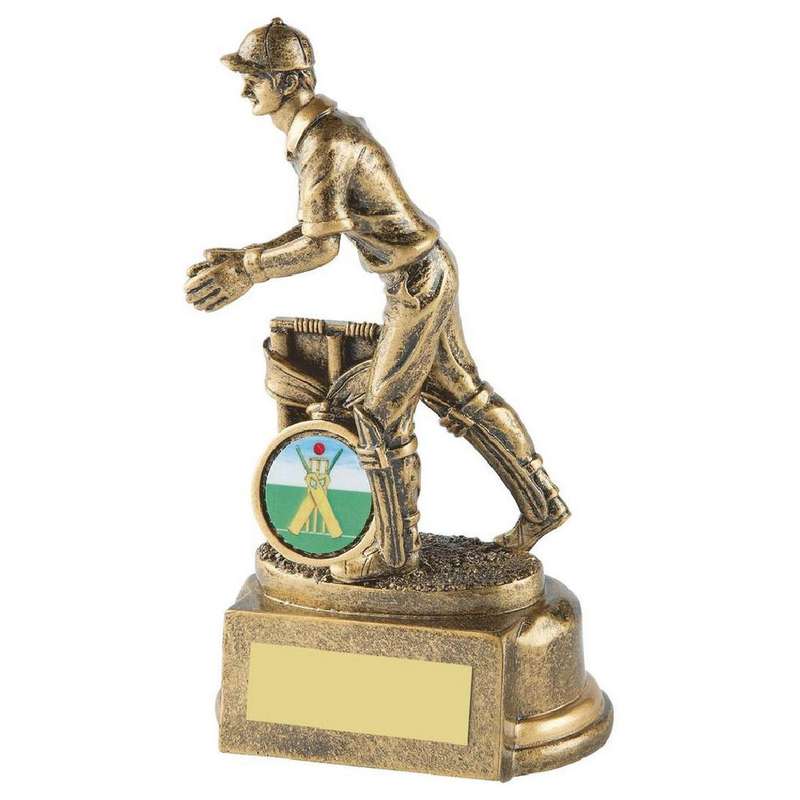 Resin Cricket Wicket Keeper – Ant Gold