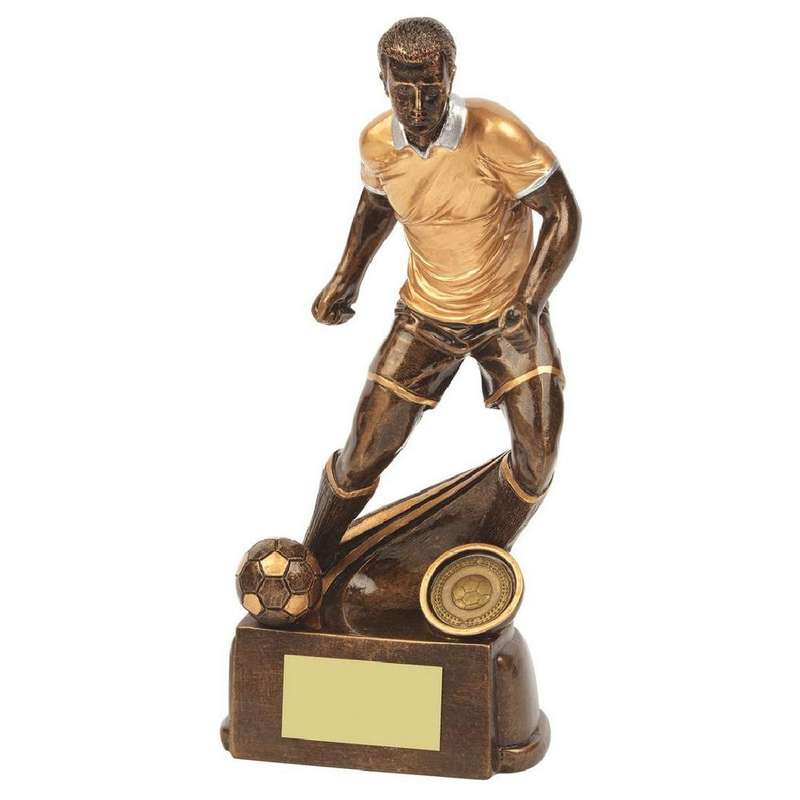 Antique Gold Male Football Resin – Ant Gold