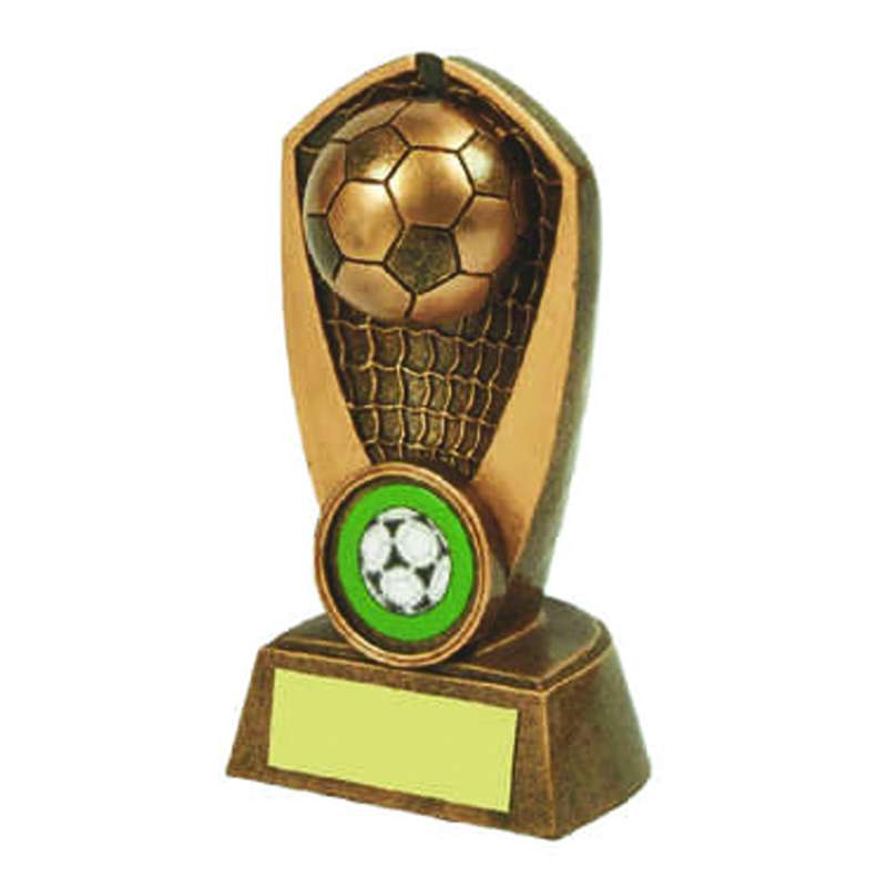 Antique Gold Resin Football Award HEAVY – Ant Gold