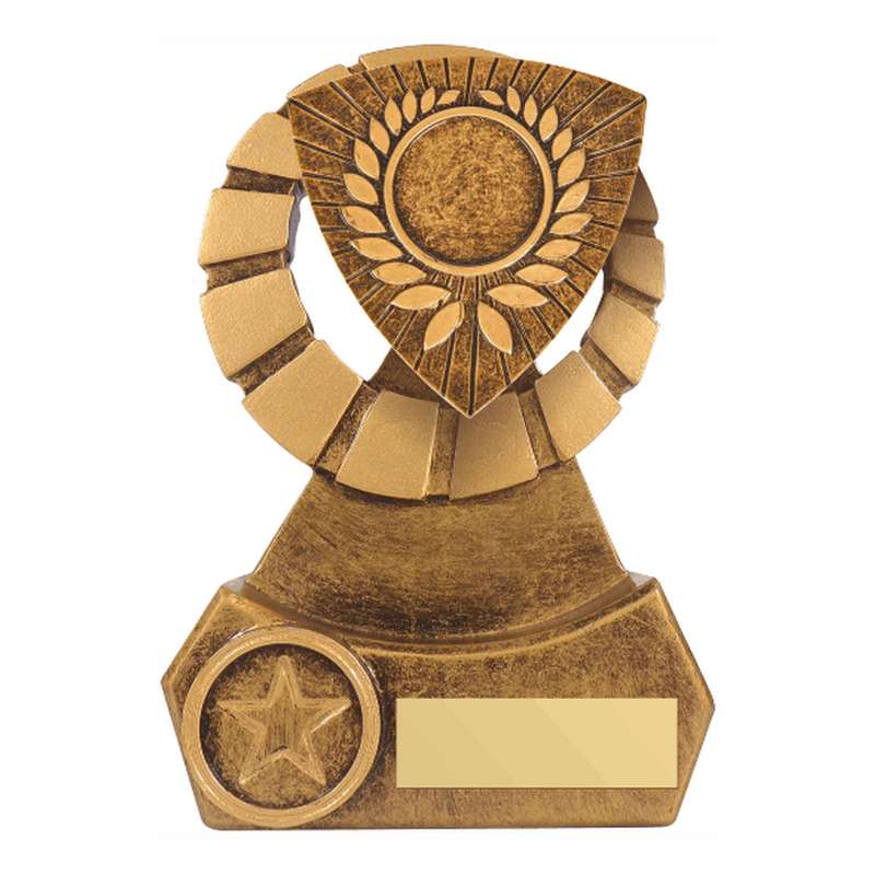 Antique Gold Resin Wreath Adapter Award – Ant Gold