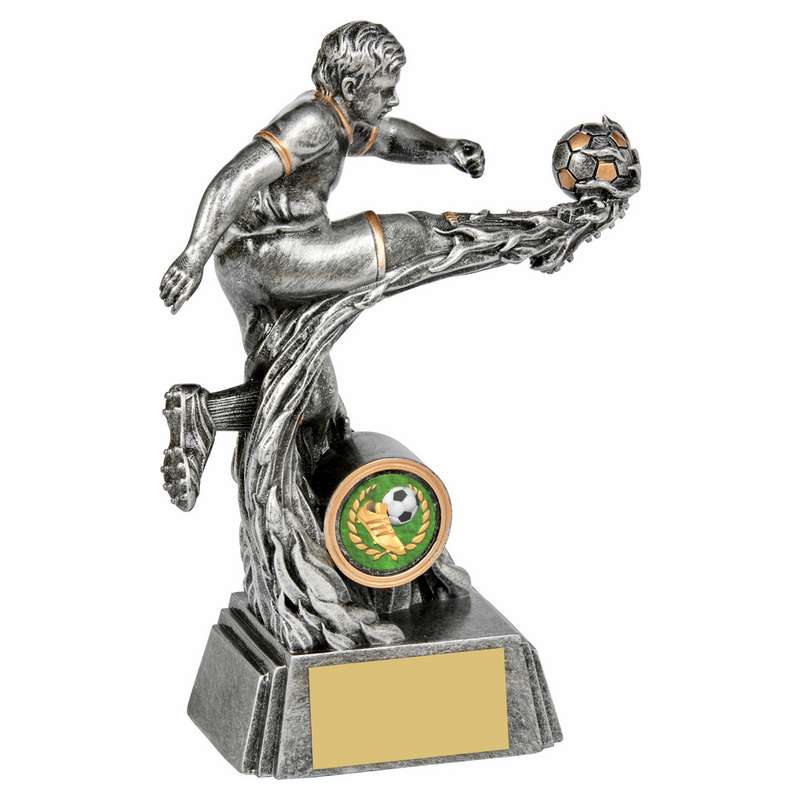 Silver Male Action Flame Resin – Ant Silver